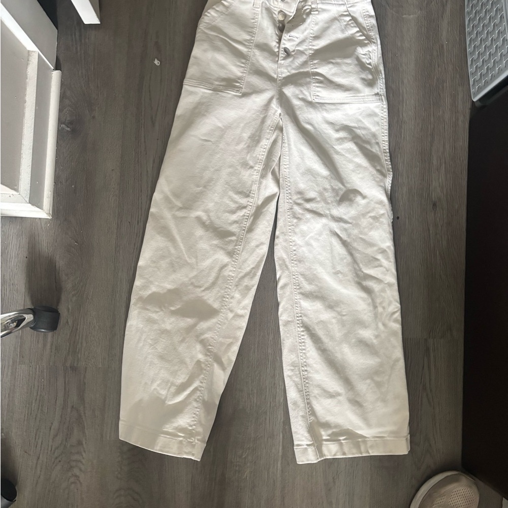 Sonoma High-Rise Wide Leg Jeans - White